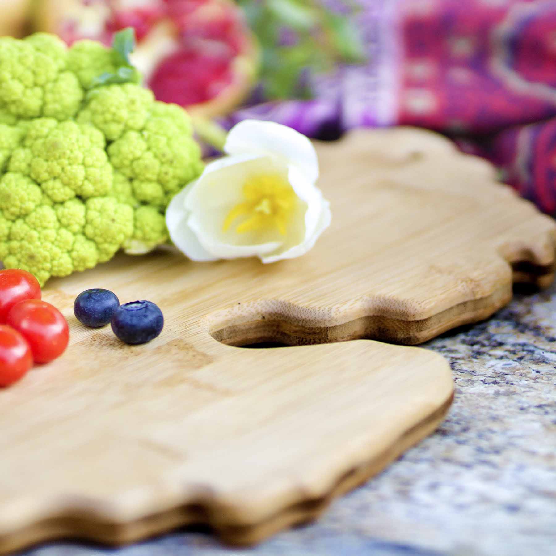 Michigan Mitten Cutting Board, 13-1/4" x 11-3/4"