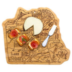 San Francisco Laser Engraved Cutting and Serving Board