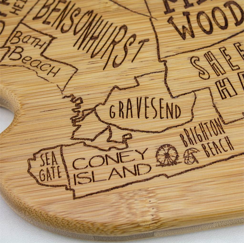 Brooklyn Laser Engraved Cutting and Serving Board