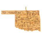 Destination Oklahoma Cutting Board, 16-3/4" x 9"