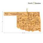 Destination Oklahoma Cutting Board, 16-3/4" x 9"