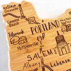Destination Oregon Cutting Board, 14-1/2" x 10-3/4"