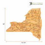 Destination New York Cutting Board, 13-1/4" x 12"
