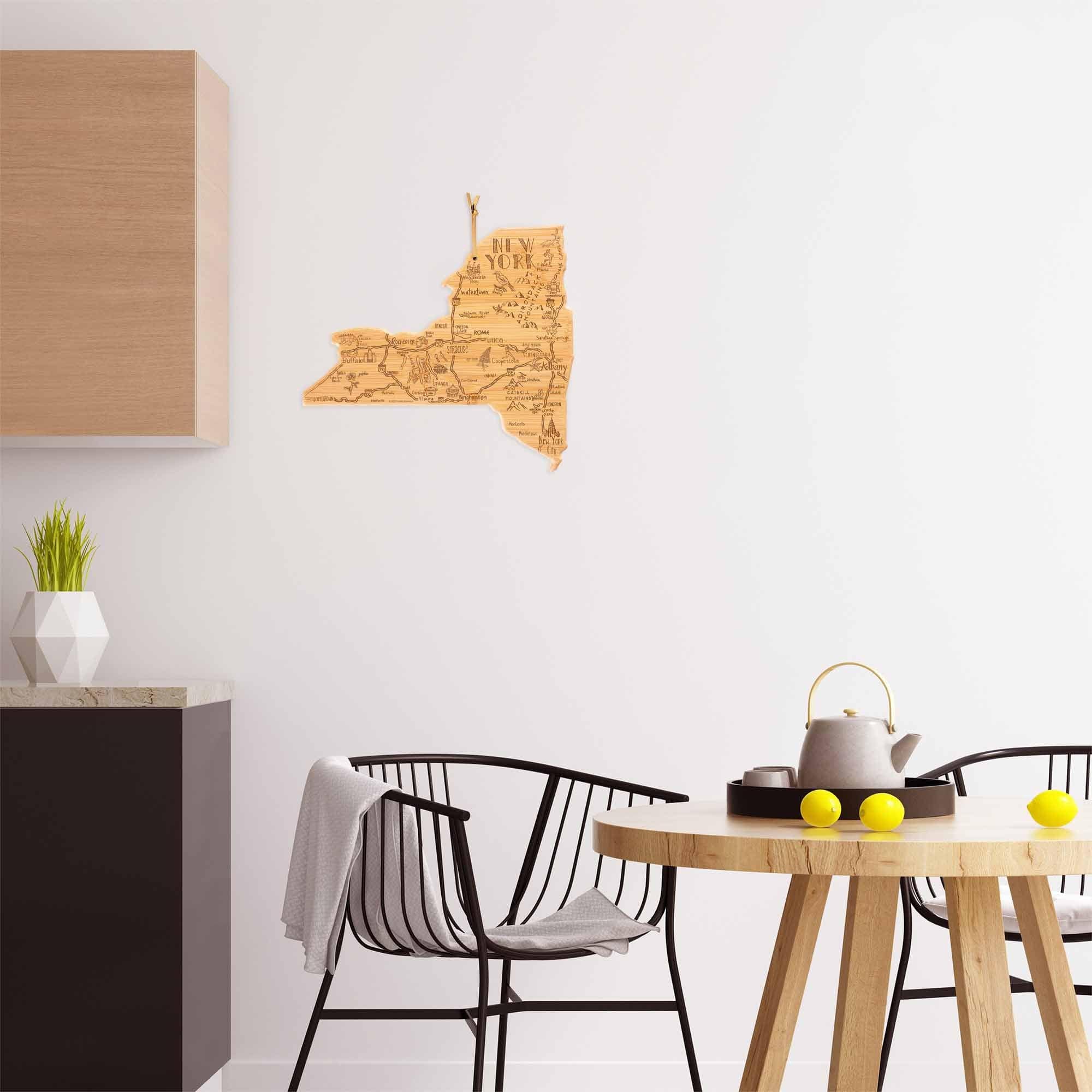 Destination New York Cutting Board, 13-1/4" x 12"