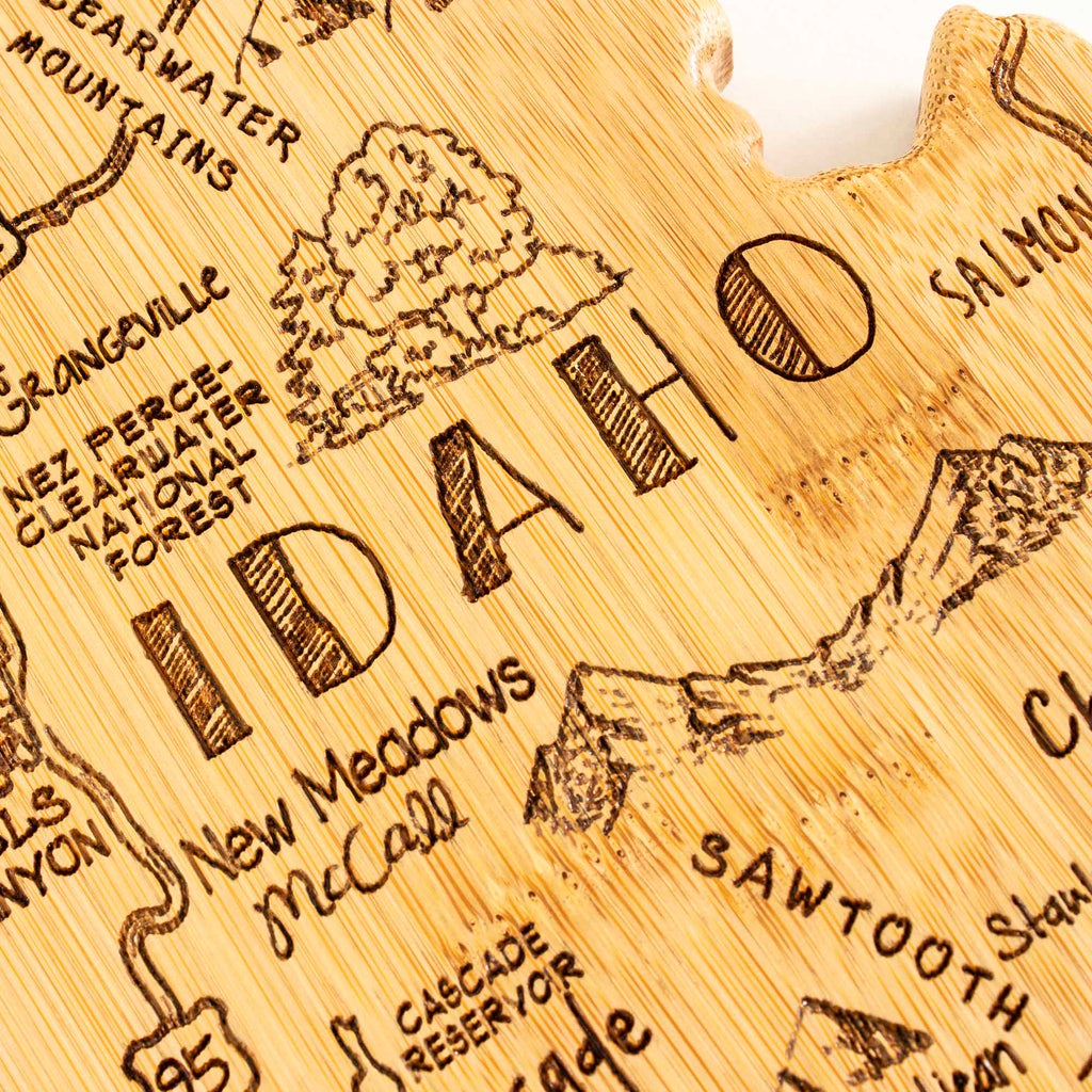 Destination Idaho Cutting Board, 15" x 10-1/2"