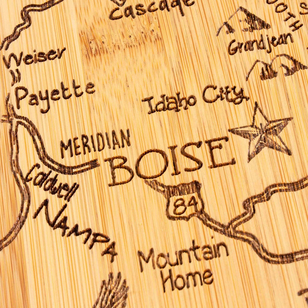 Destination Idaho Cutting Board, 15" x 10-1/2"