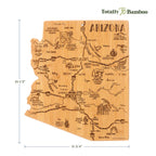 Destination Arizona Cutting Board, 13-1/2" x 11-3/4"