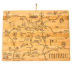 Destination Colorado Cutting Board, 14-1/2" x 10-3/4"