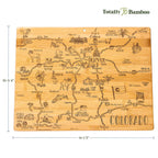 Destination Colorado Cutting Board, 14-1/2" x 10-3/4"