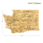 Destination Washington Cutting Board, 15-1/2" x 10"