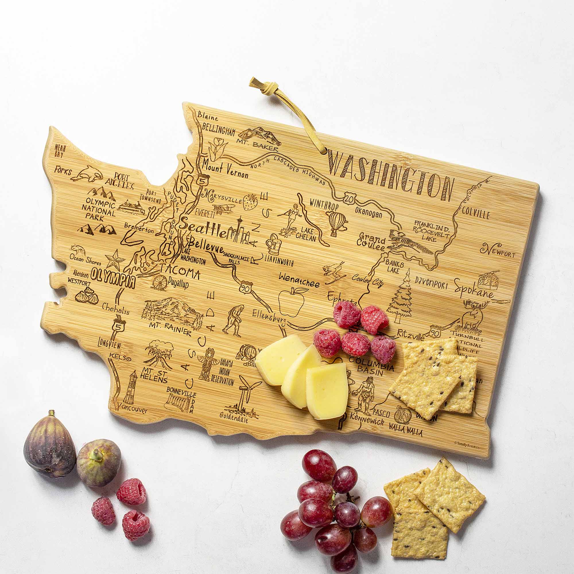 Destination Washington Cutting Board, 15-1/2" x 10"