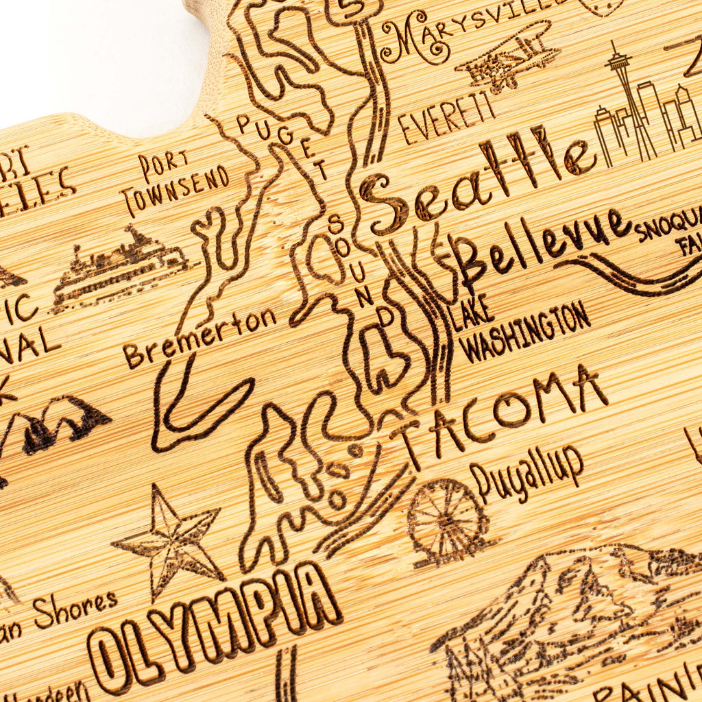 Destination Washington Cutting Board, 15-1/2" x 10"