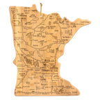 Destination Minnesota Cutting Board, 13-1/4" x 11-3/4"