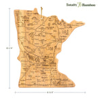Destination Minnesota Cutting Board, 13-1/4" x 11-3/4"