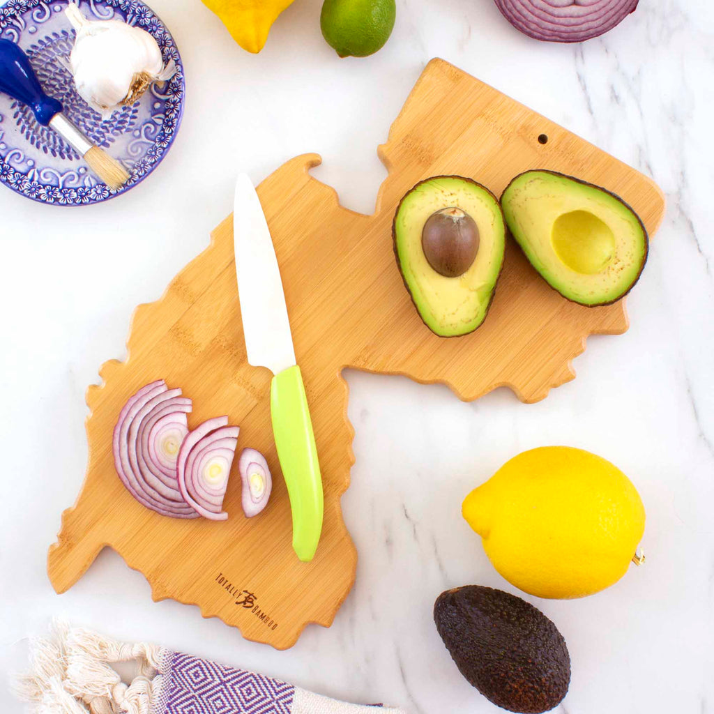 Destination New Jersey Cutting Board, 8-5/8" x 16-5/8"