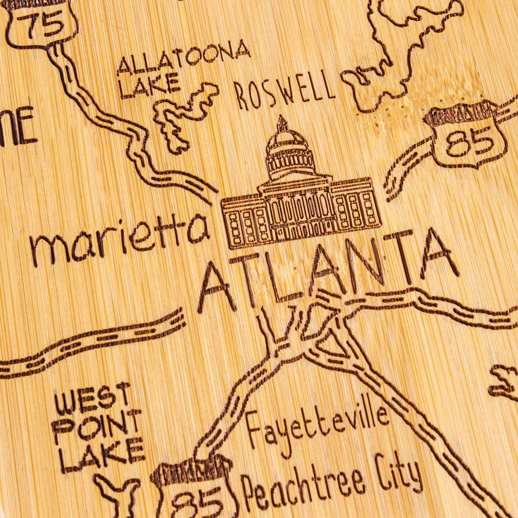Destination Georgia Cutting Board, 11-3/4" x 13-1/4"