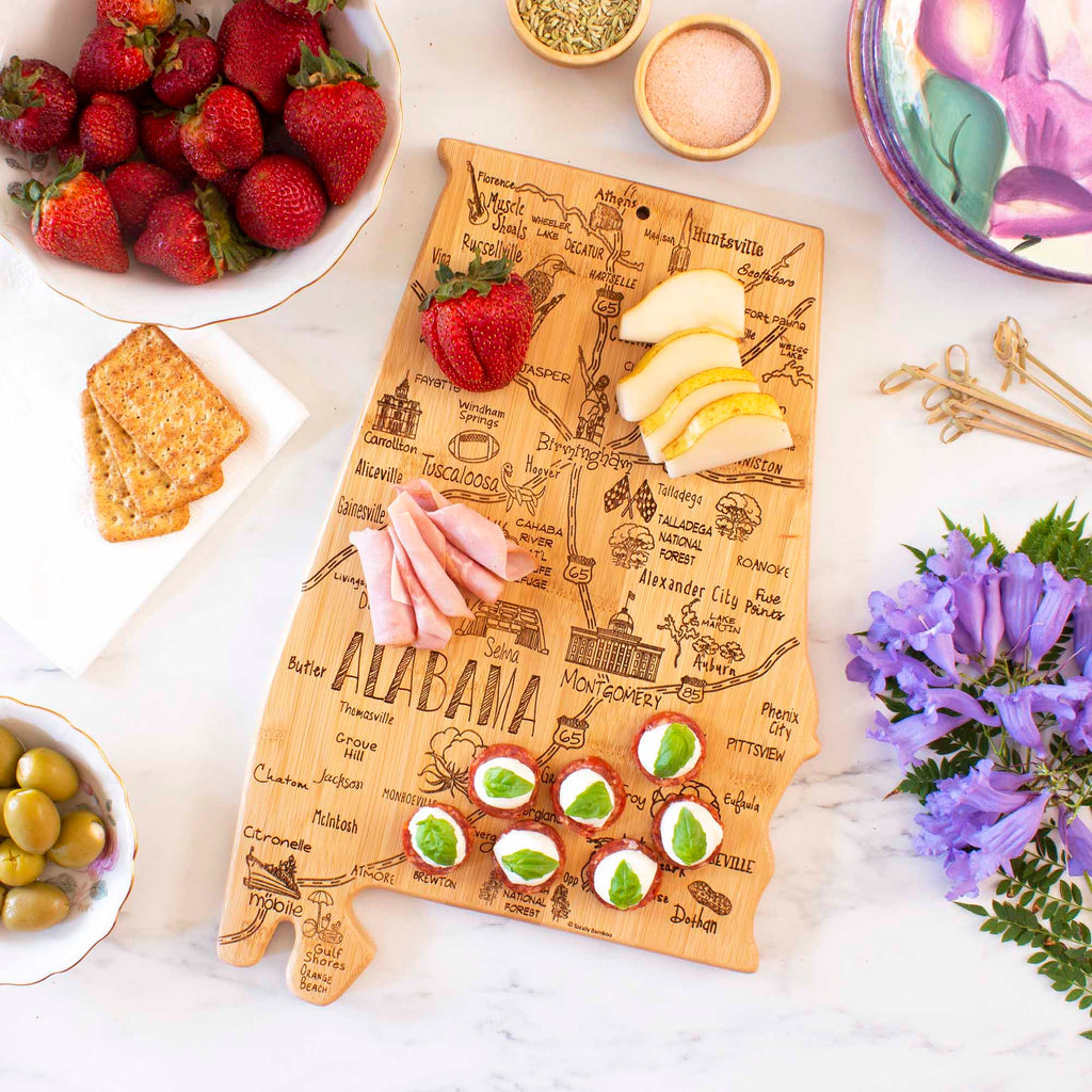 Destination Alabama Cutting Board, 10" x 15-3/4"