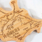 Destination Oahu Cutting Board, 14" x 11"