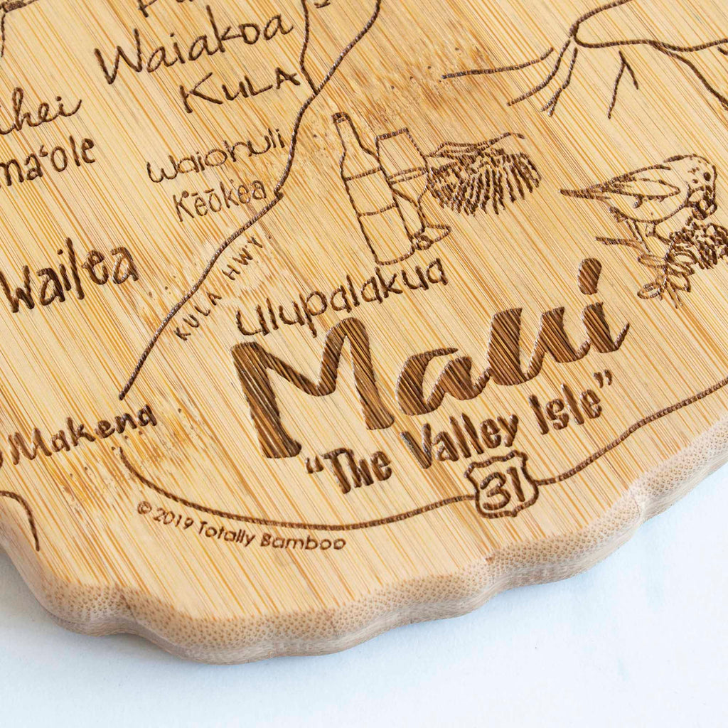 Destination Maui Cutting Board, 15-1/2" x 9-1/8"
