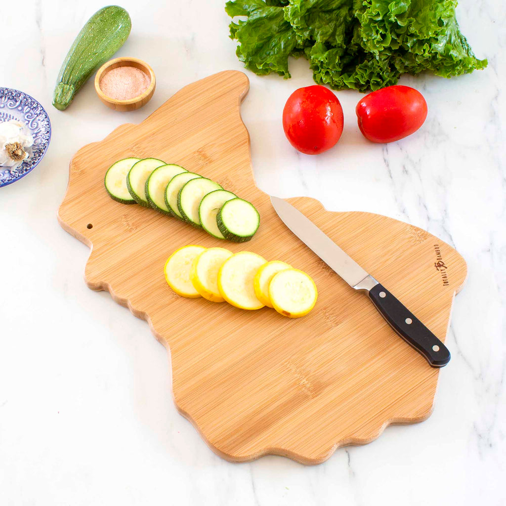 Destination Michigan Cutting Board, 16-3/4" x 16-1/2"