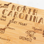 Destination North Carolina Cutting Board, 18" x 8"