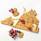 Destination Virginia Cutting Board, 16-1/2" x 9-1/2"