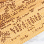 Destination Virginia Cutting Board, 16-1/2" x 9-1/2"