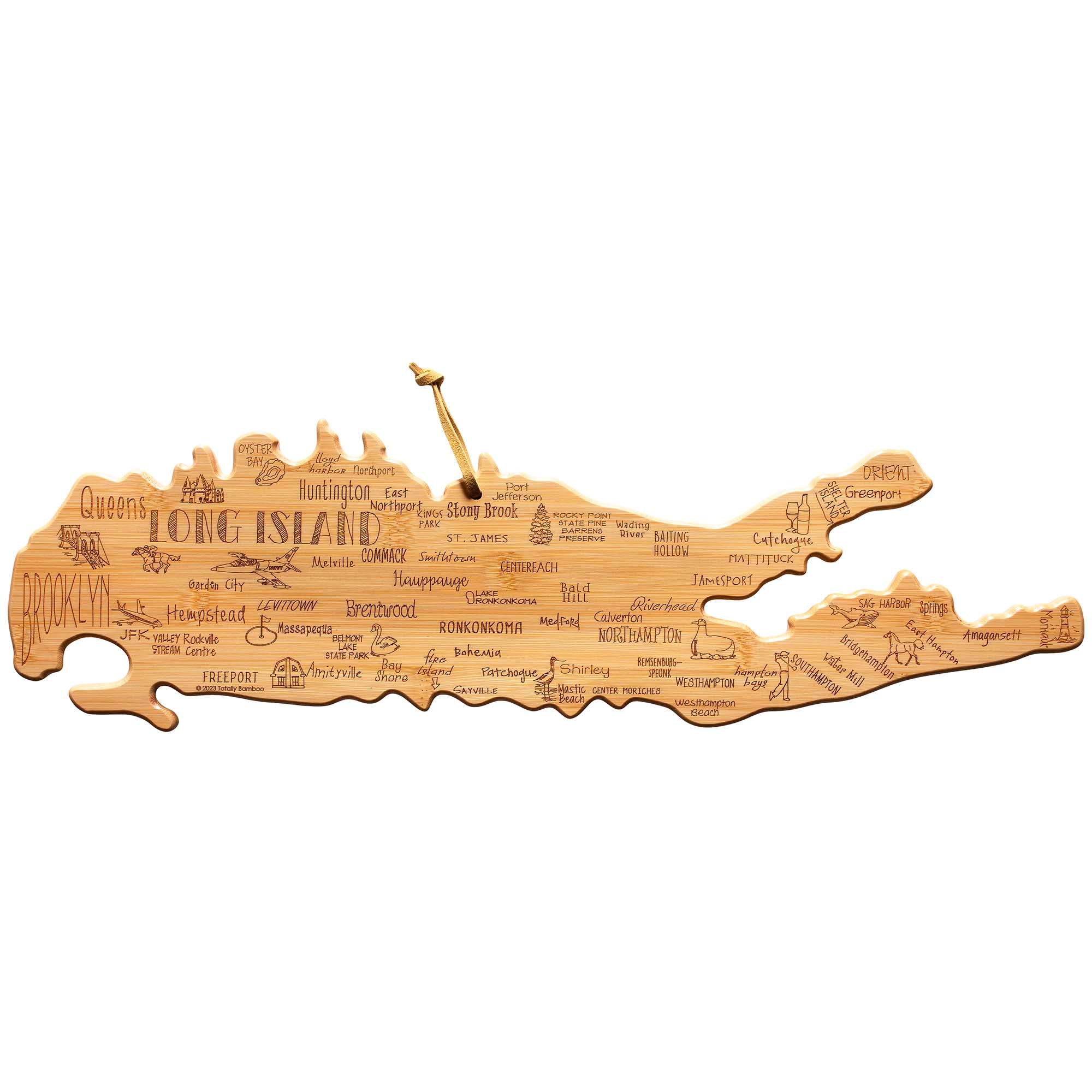 Destination Long Island Cutting Board, 22" x 6-1/2"