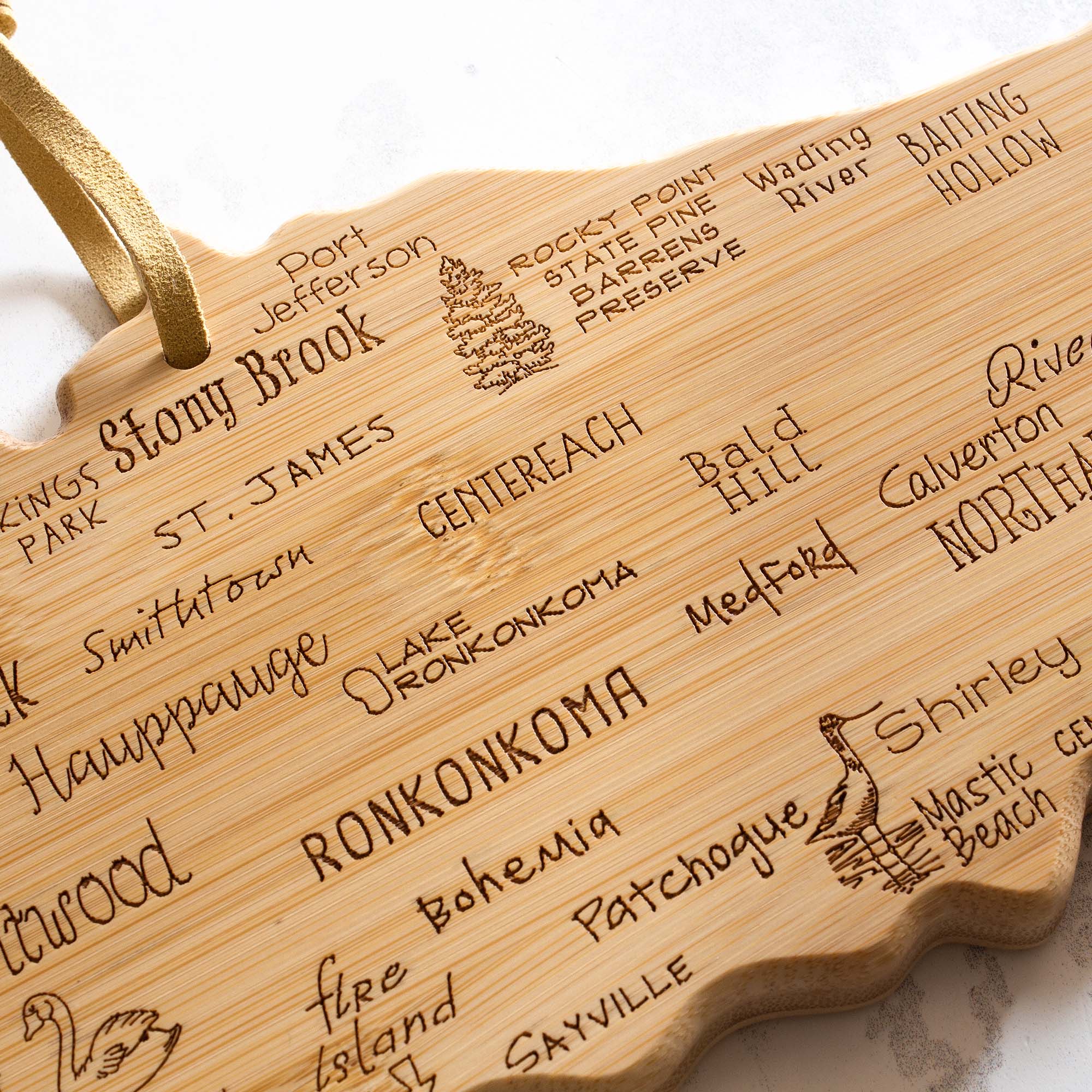 Destination Long Island Cutting Board, 22" x 6-1/2"