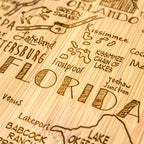 Destination Florida Cutting Board, 13-1/2" x 12-1/4"