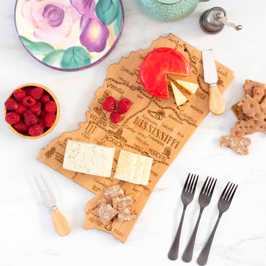 Destination Mississippi Cutting Board, 16-1/2" x 9-3/4"