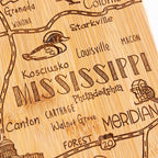 Destination Mississippi Cutting Board, 16-1/2" x 9-3/4"