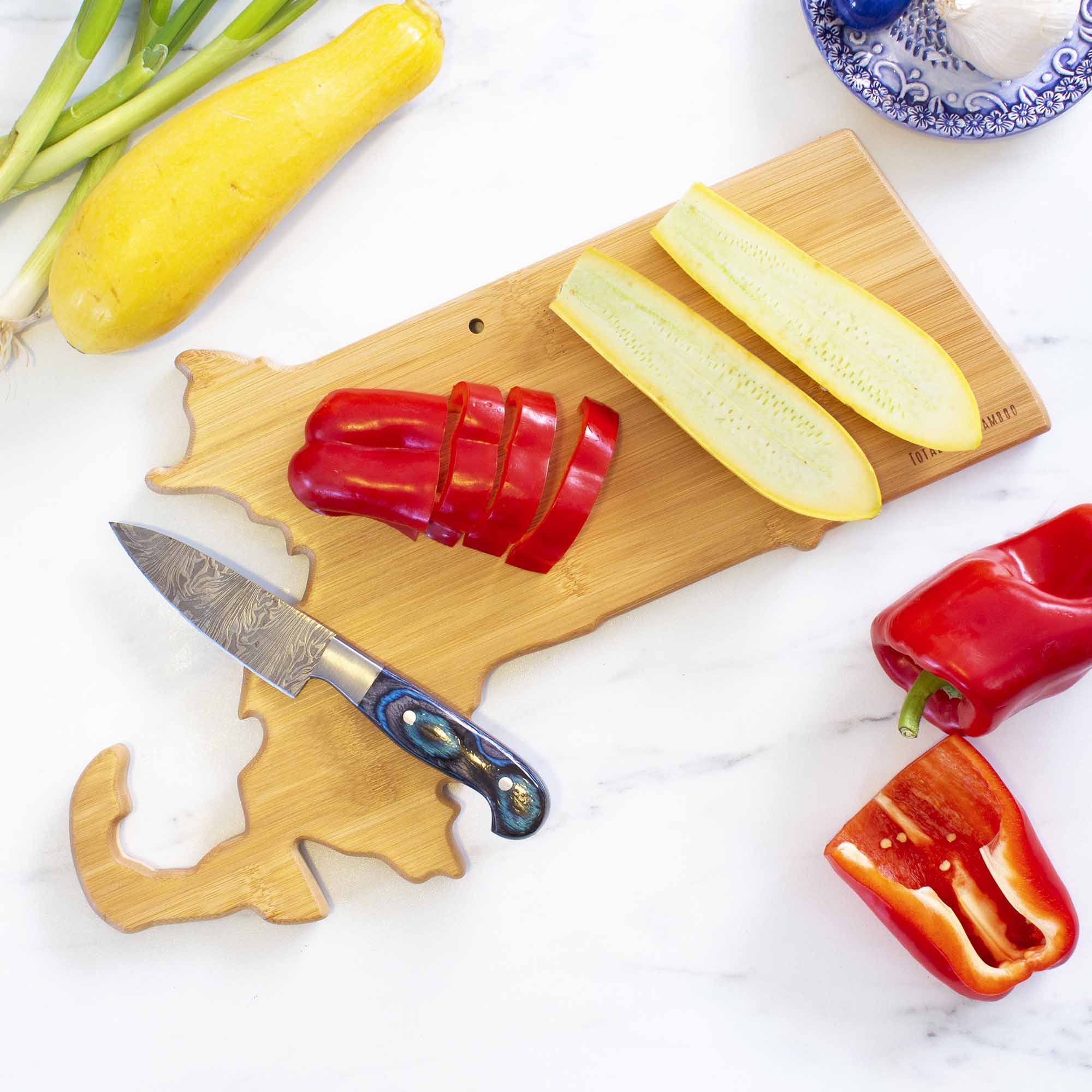 Destination Massachusetts Cutting Board, 16-3/4" x 9-1/4"
