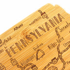 Destination Pennsylvania Cutting Board, 16" x 9-3/4"