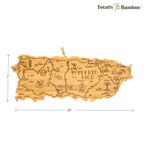 Destination Puerto Rico Cutting Board, 18" x 7"