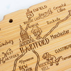 Destination Connecticut Cutting Board, 16-1/2" x 9-1/2"