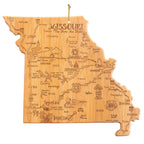 Destination Missouri Cutting Board, 11-3/4" x 13-1/2"