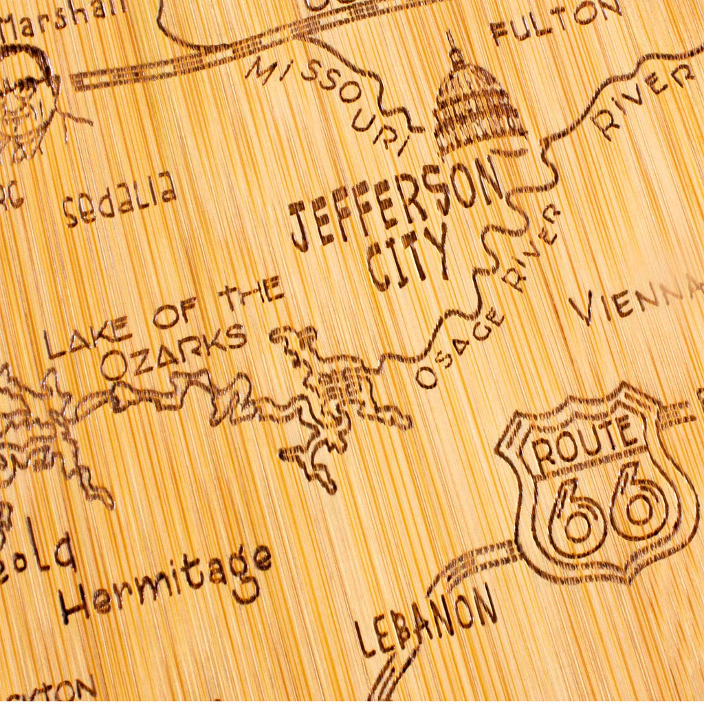 Destination Missouri Cutting Board, 11-3/4" x 13-1/2"
