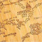 Destination Missouri Cutting Board, 11-3/4" x 13-1/2"