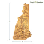 Destination New Hampshire Cutting Board, 9" x 17"