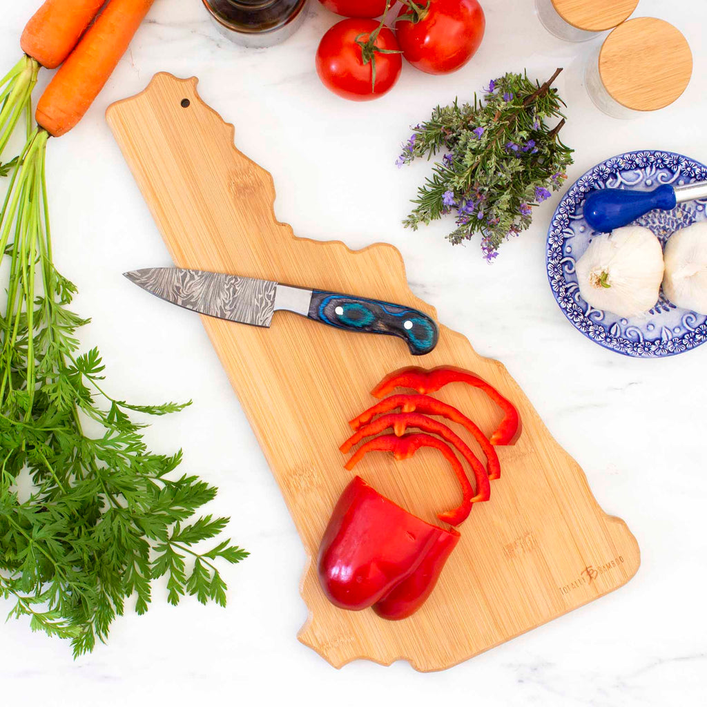 Destination New Hampshire Cutting Board, 9" x 17"