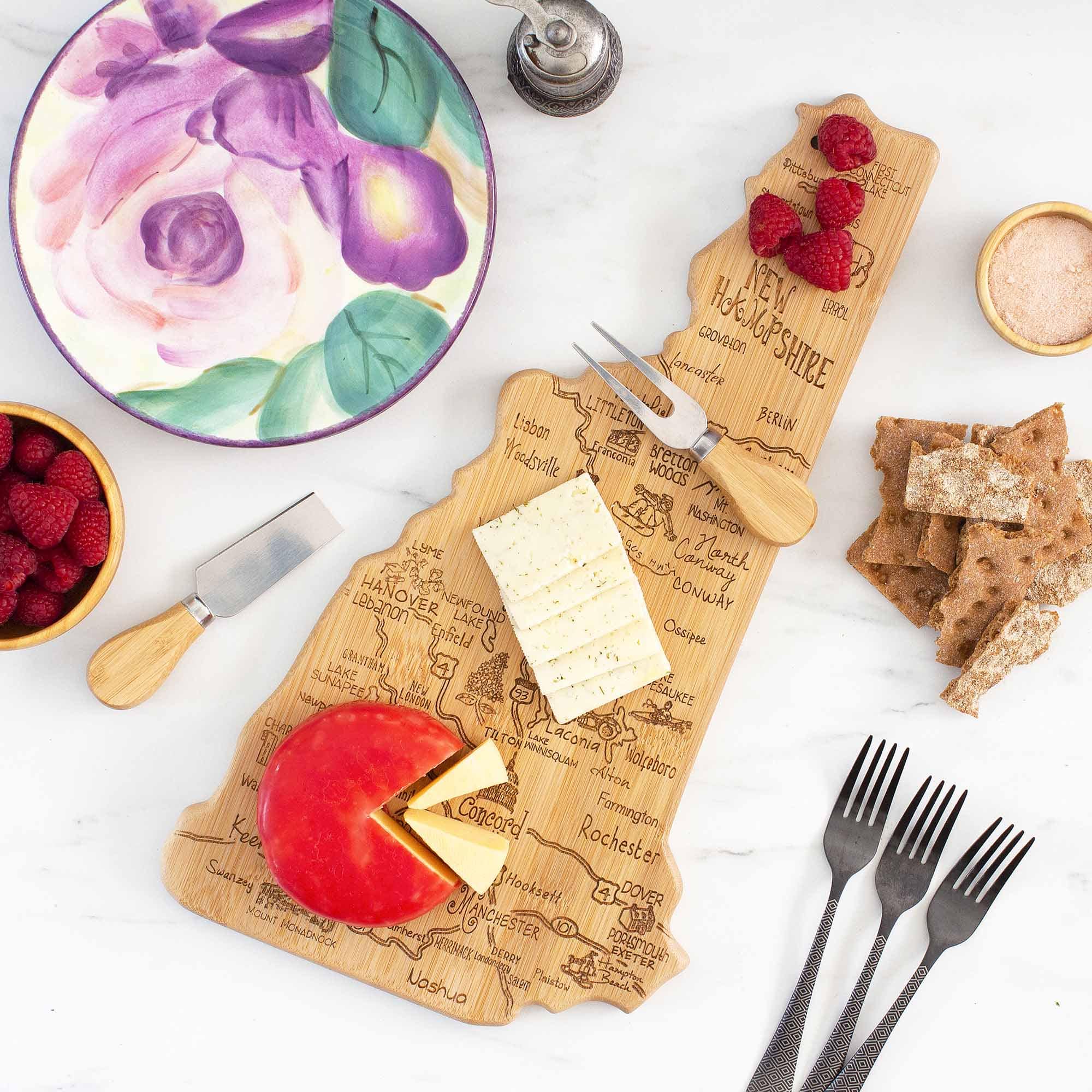 Destination New Hampshire Cutting Board, 9" x 17"