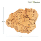 Destination Kauai Cutting Board, 9-3/4" x 12-1/2"