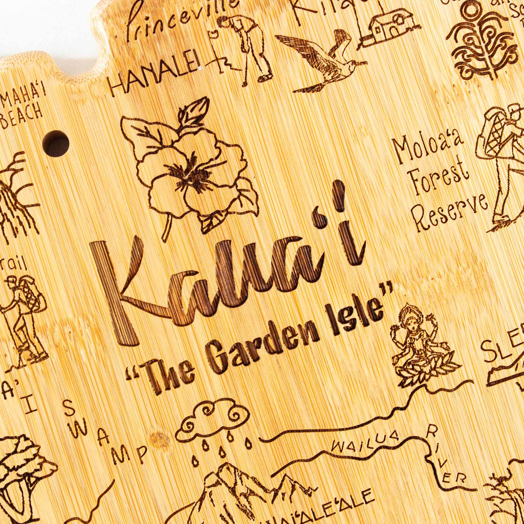 Destination Kauai Cutting Board, 9-3/4" x 12-1/2"