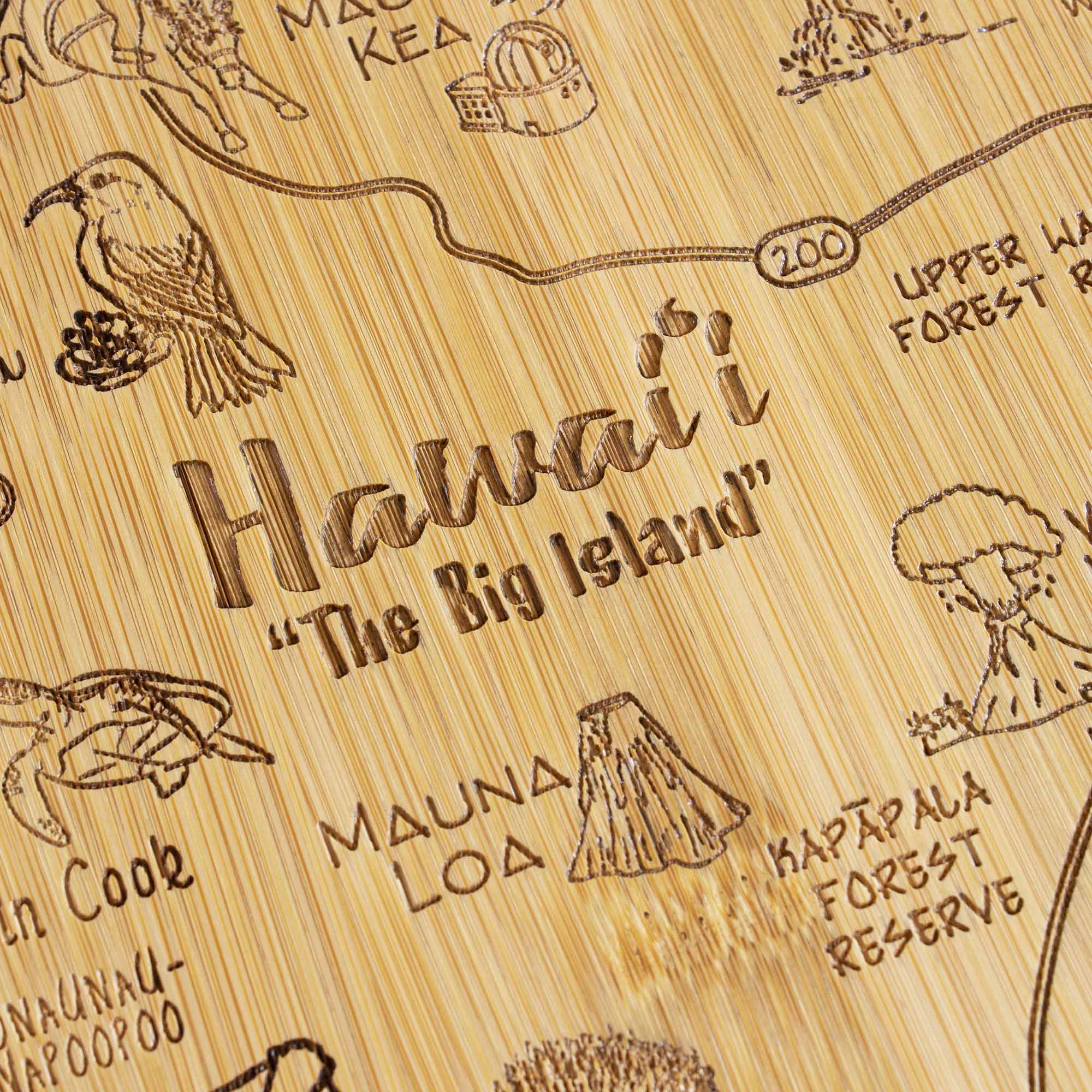 Destination Hawaii Cutting Board, 13-1/4" x 11-1/2"
