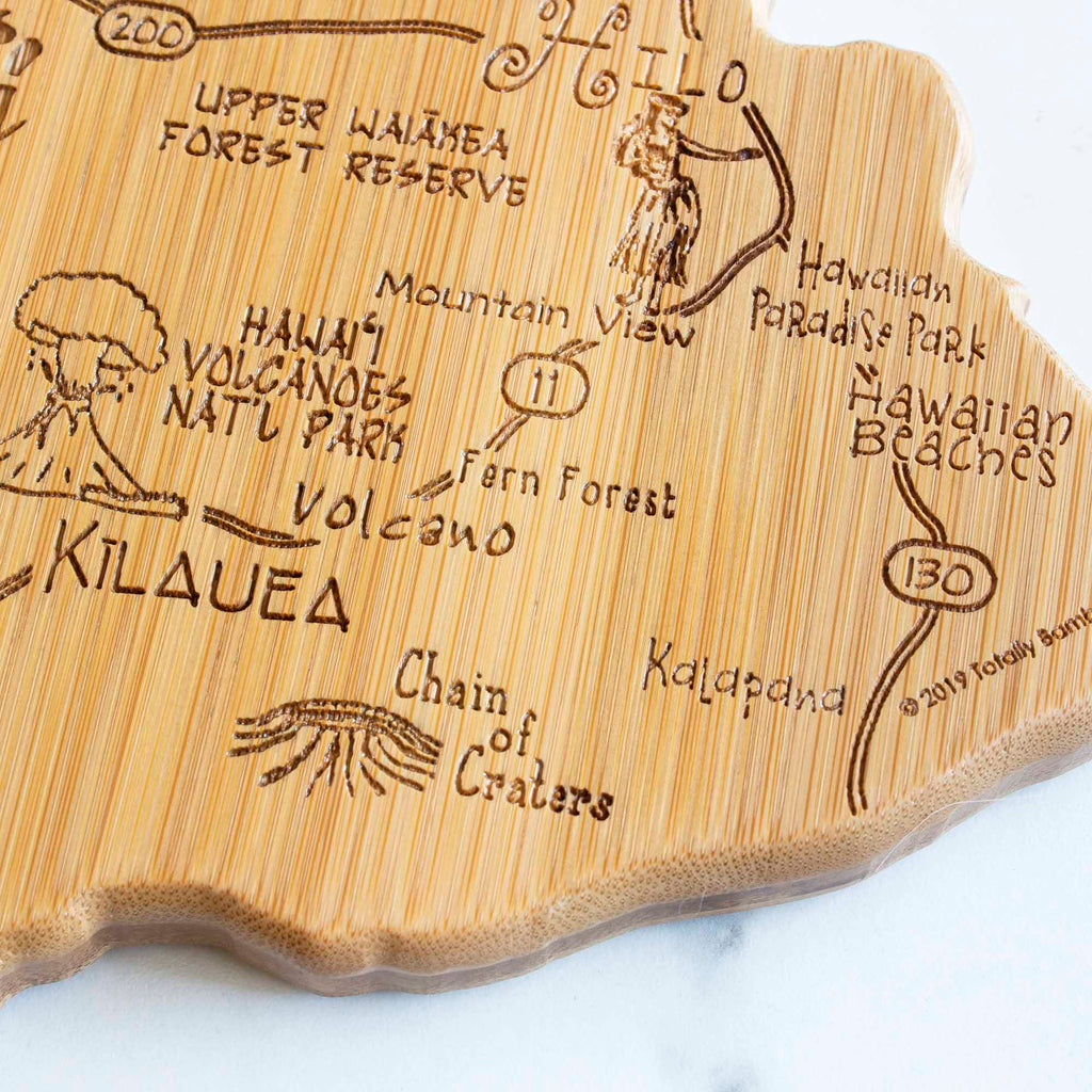 Destination Hawaii Cutting Board, 13-1/4" x 11-1/2"