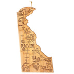 Destination Delaware Cutting Board, 16-1/2" x 9-1/2"