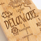 Destination Delaware Cutting Board, 16-1/2" x 9-1/2"