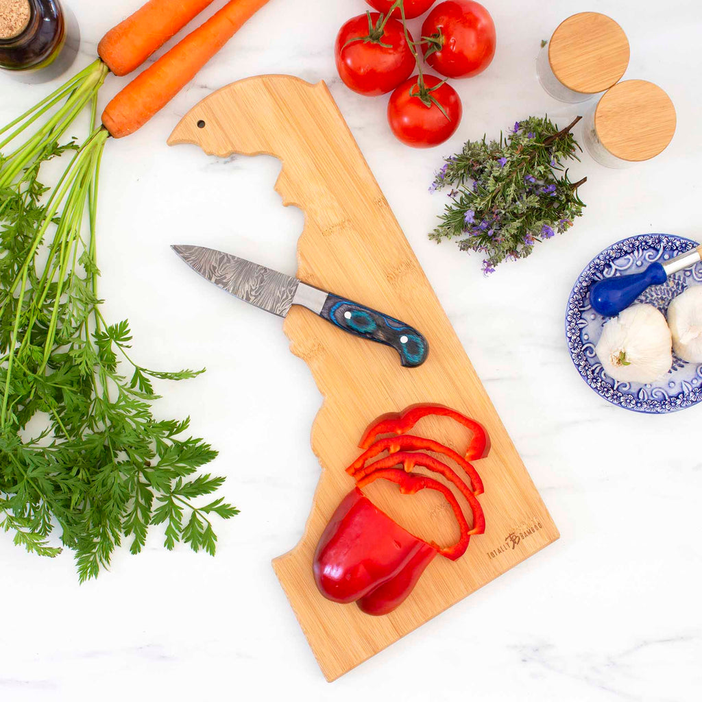Destination Delaware Cutting Board, 16-1/2" x 9-1/2"