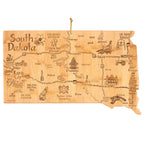 Destination South Dakota Cutting Board, 9-3/4" x 16"